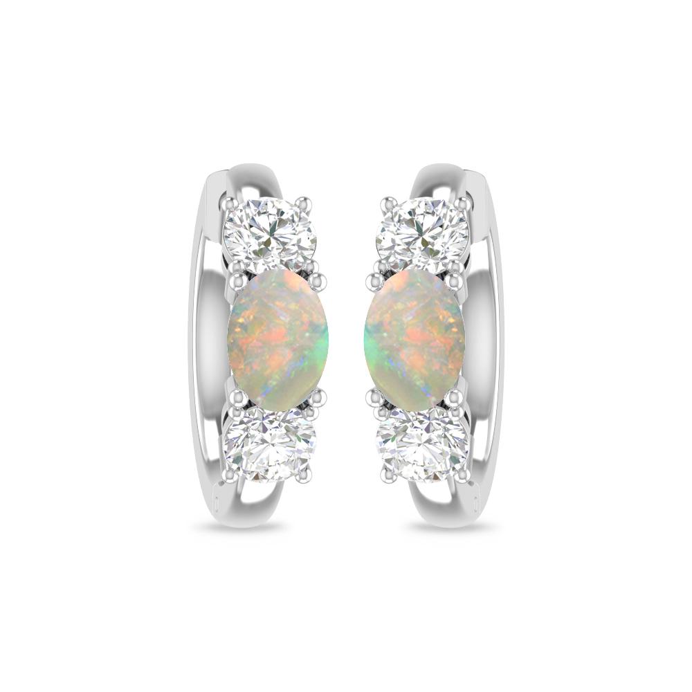 White Gold - Opal