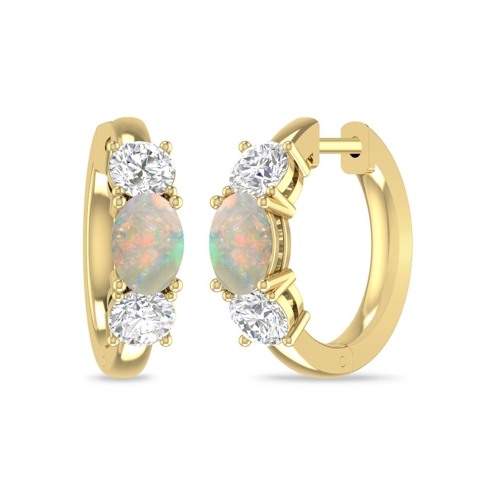 Yellow Gold - Opal