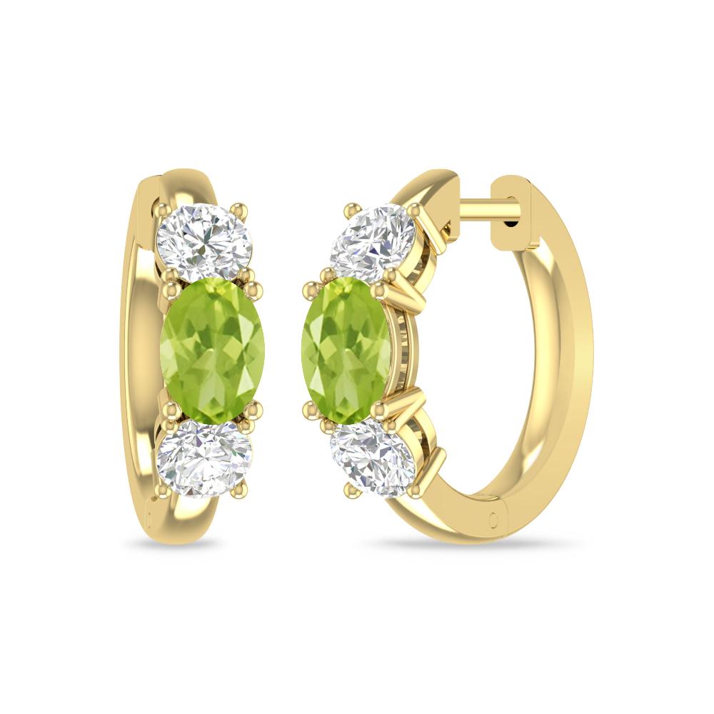 Yellow Gold - Peridot