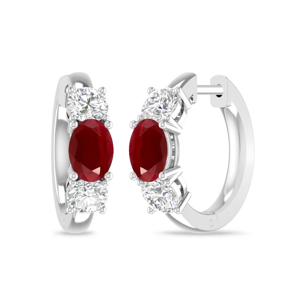 White Gold - Ruby