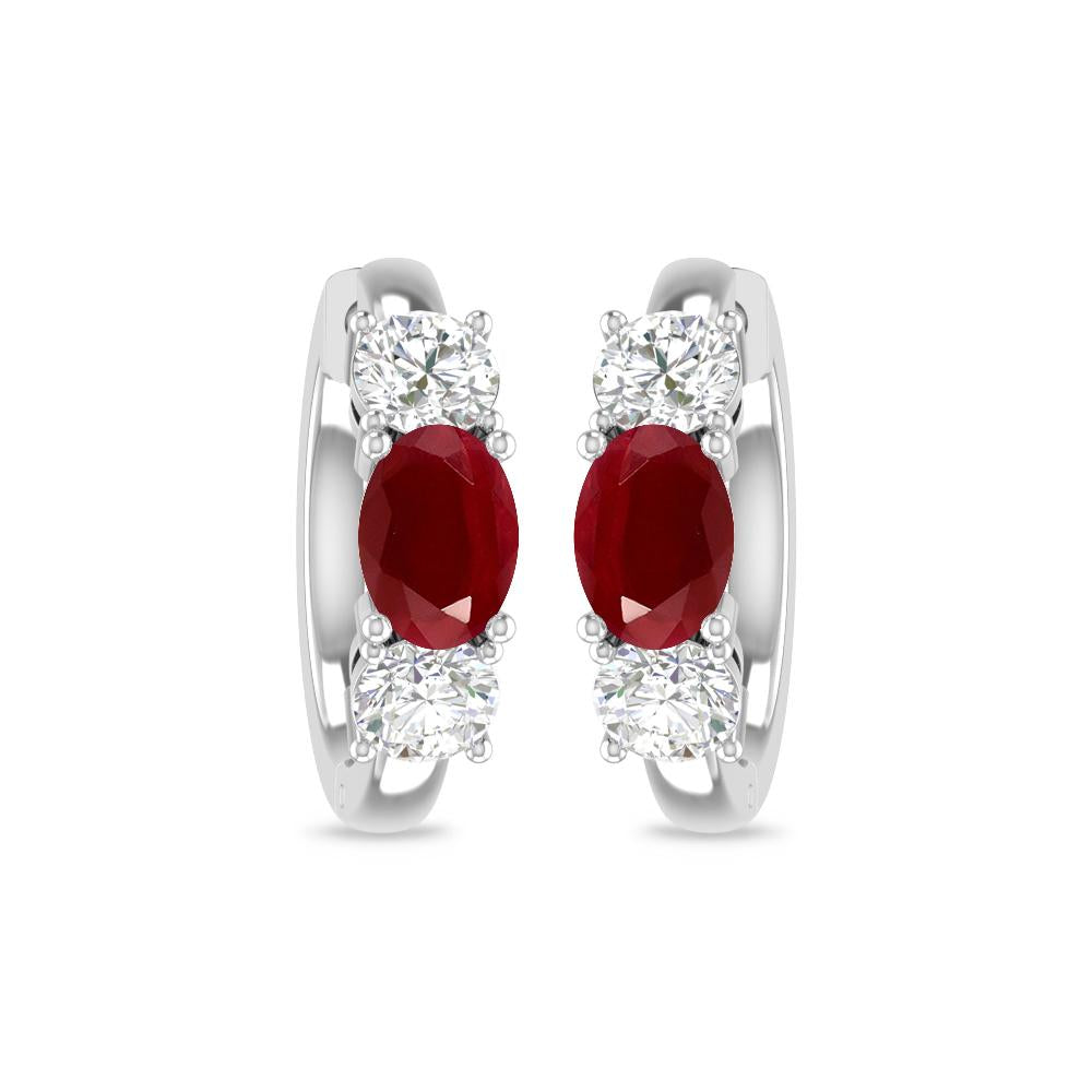 White Gold - Ruby