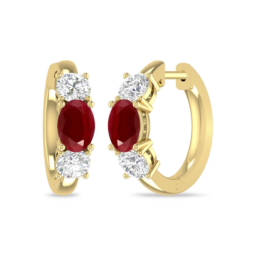 Yellow Gold - Ruby