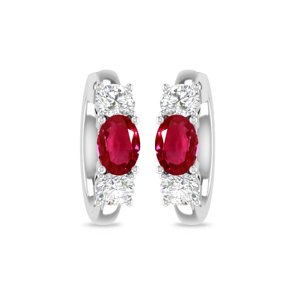 White Gold - Ruby