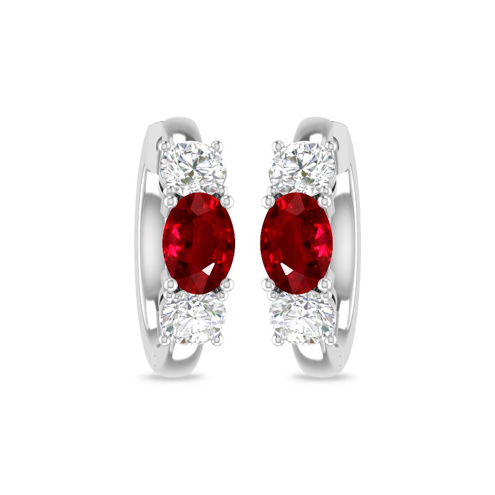 White Gold - Ruby