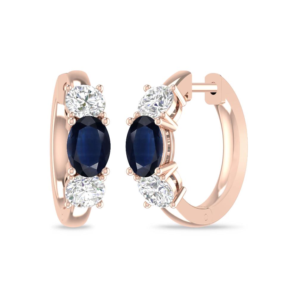 Rose Gold - Sapphire