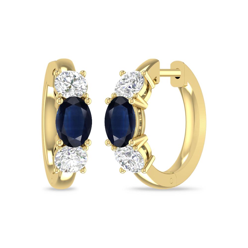 Yellow Gold - Sapphire