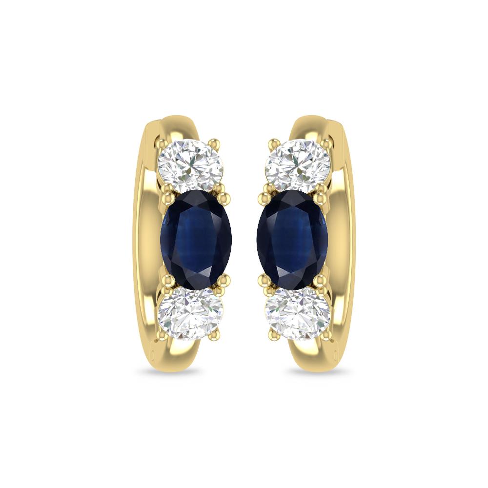 Yellow Gold - Sapphire