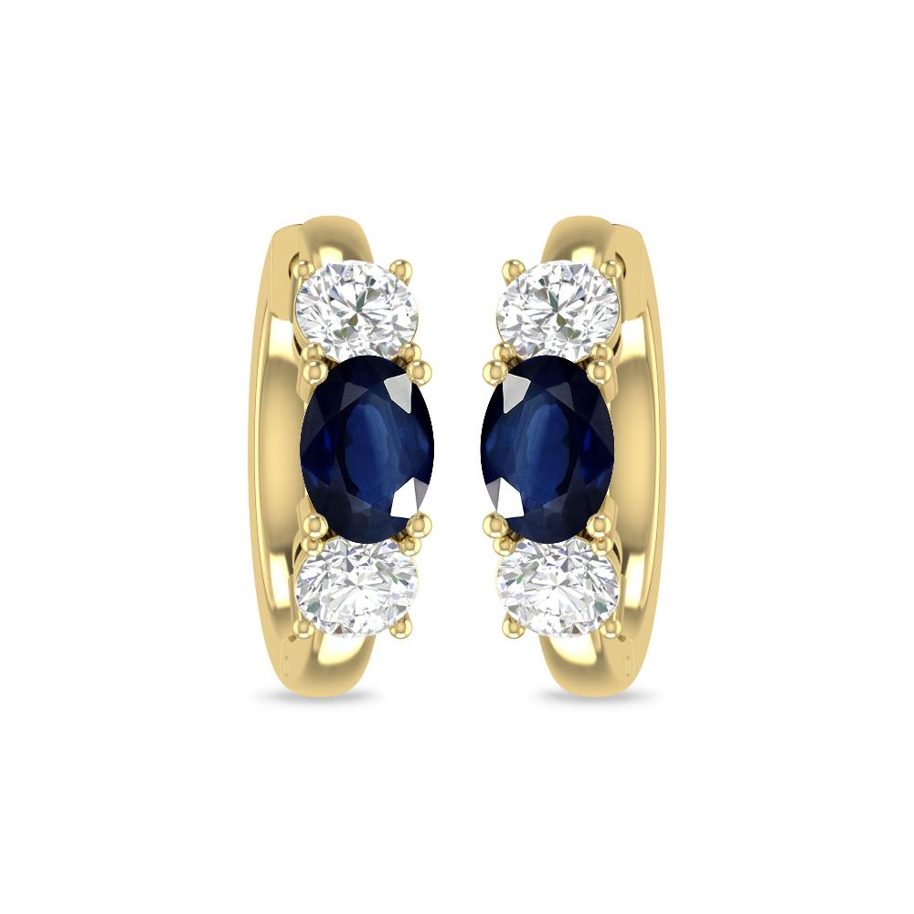 Yellow Gold - Sapphire
