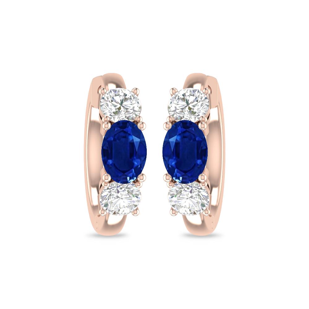 Rose Gold - Sapphire