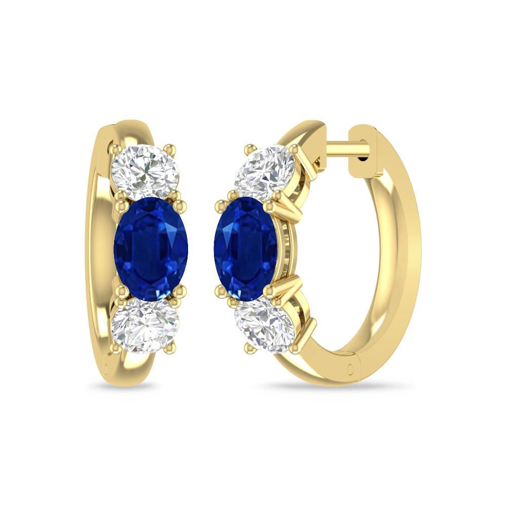 Yellow Gold - Sapphire