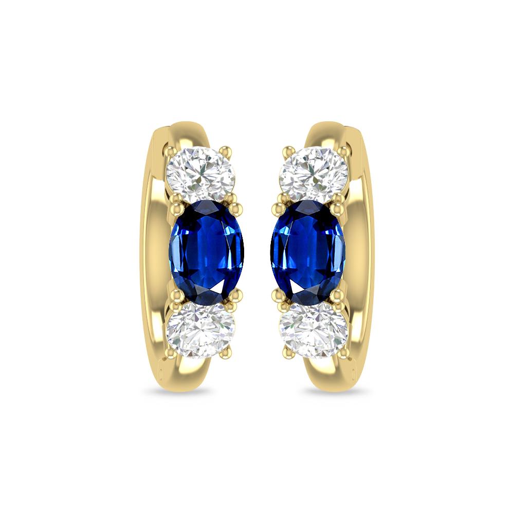 Yellow Gold - Sapphire