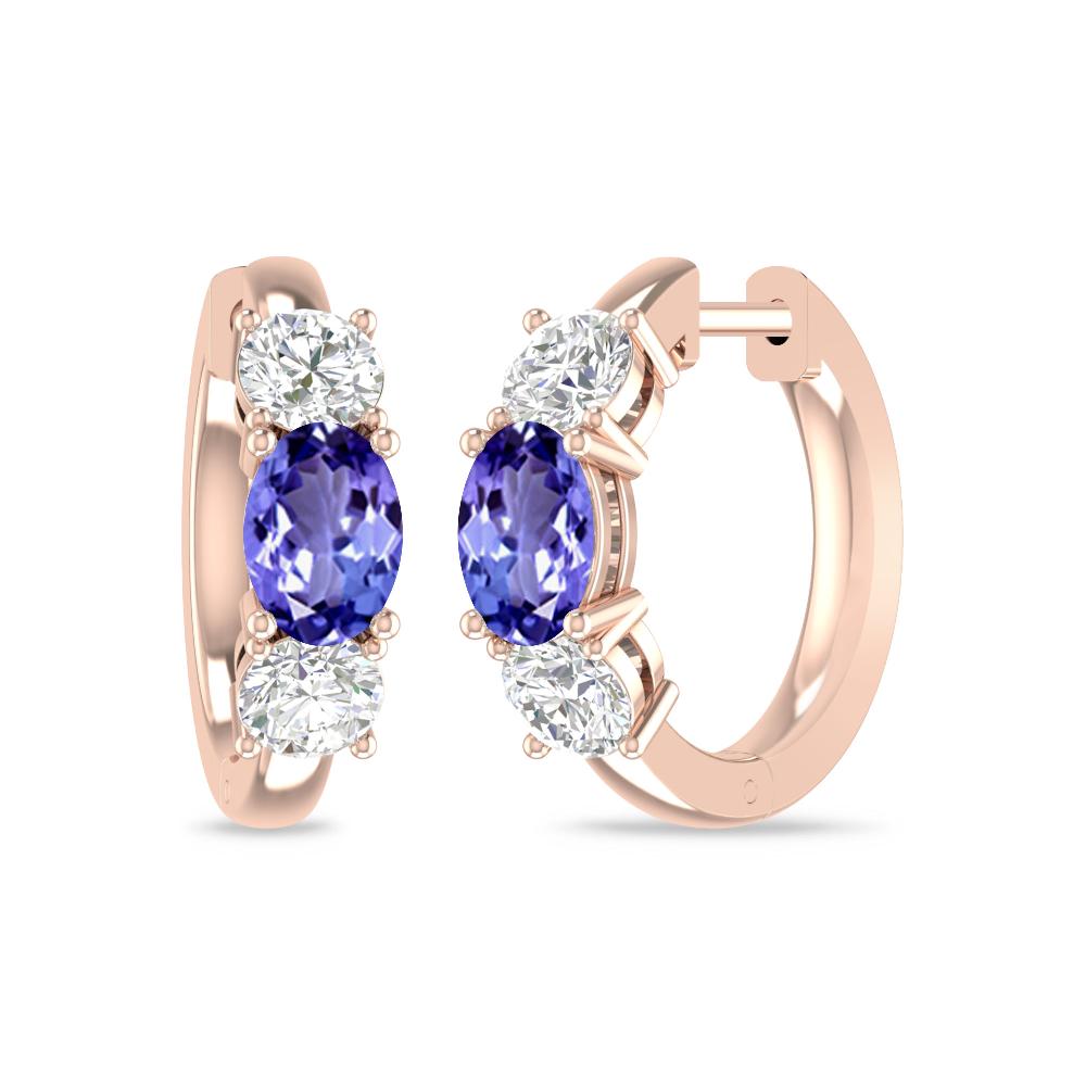 Rose Gold - Tanzanite