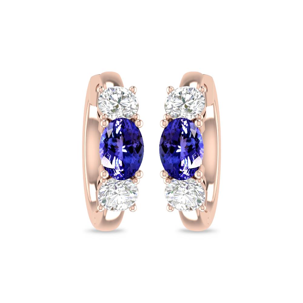 Rose Gold - Tanzanite