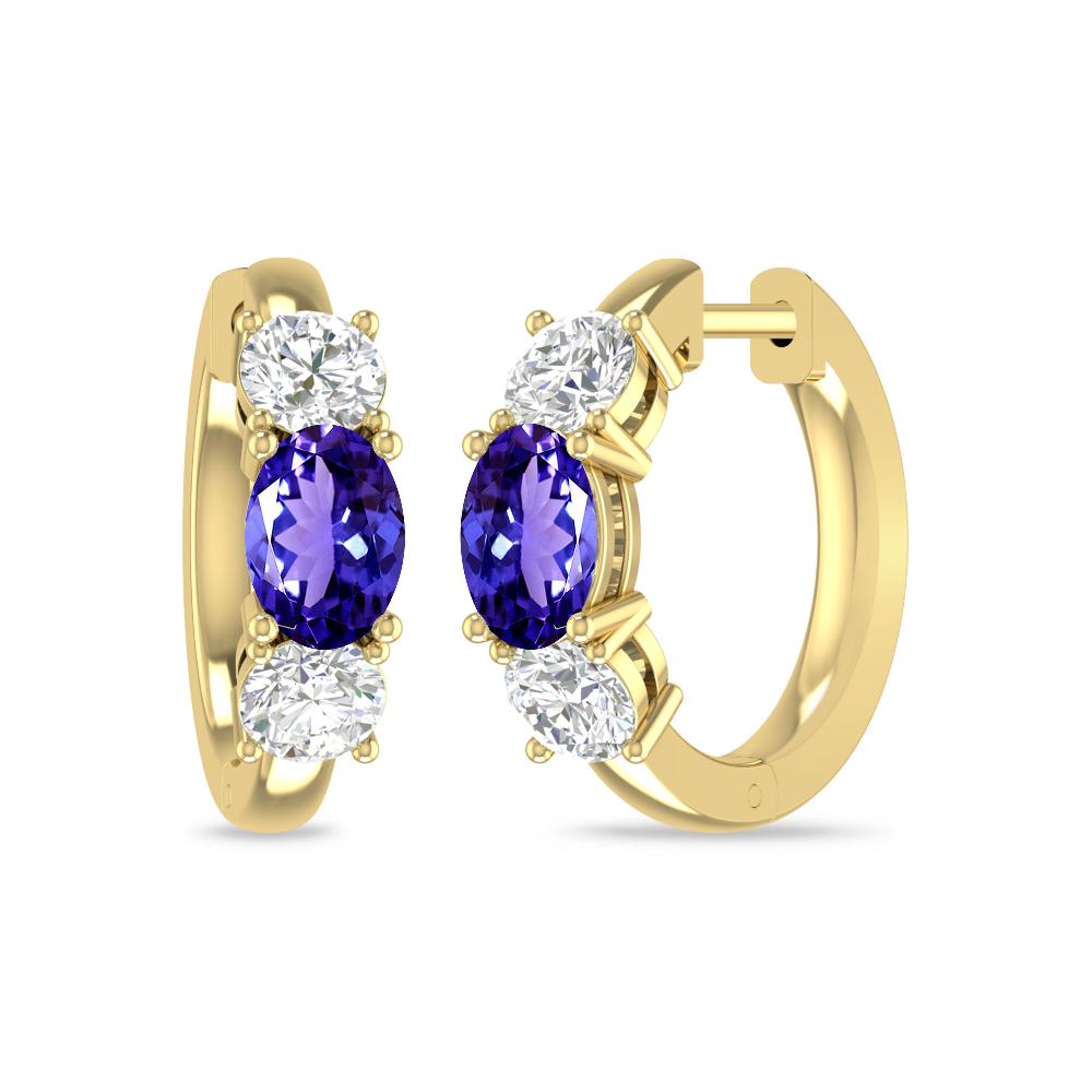 Yellow Gold - Tanzanite