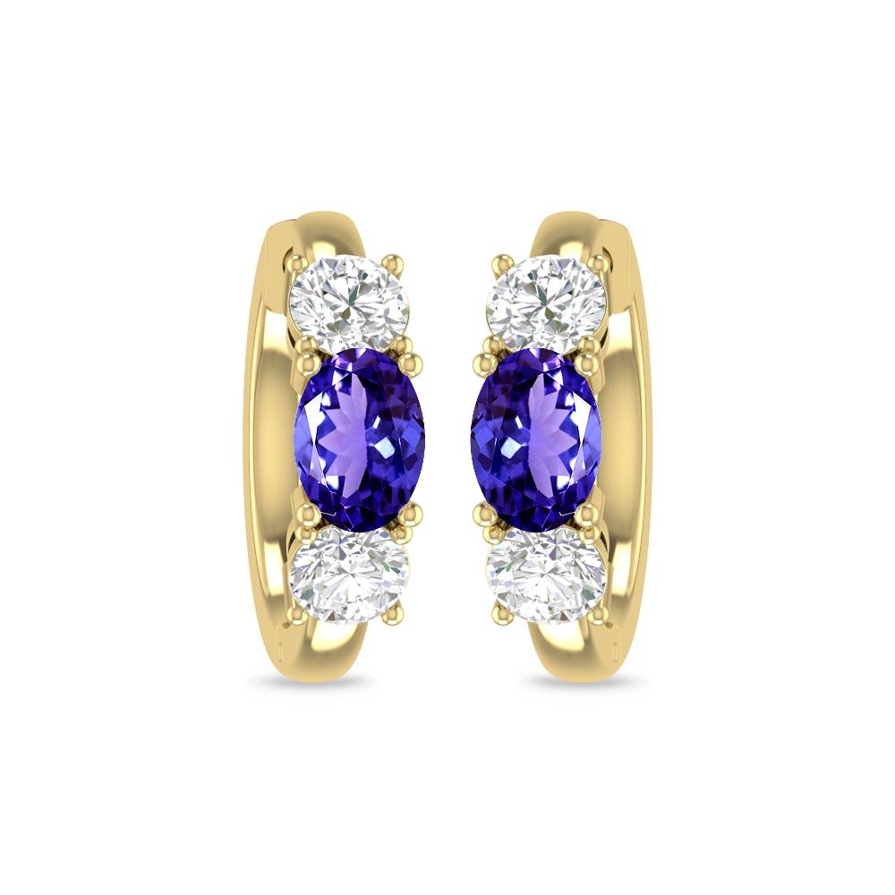 Yellow Gold - Tanzanite