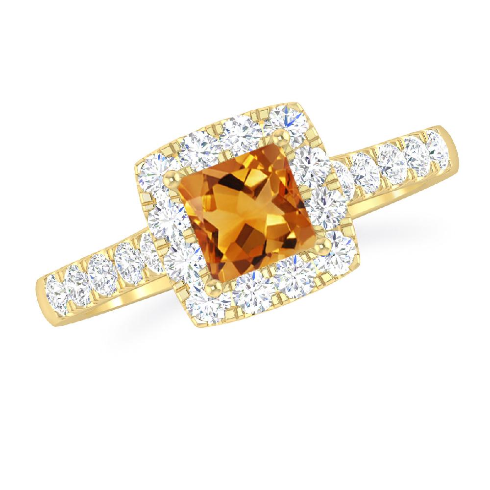 Yellow Gold - Citrine