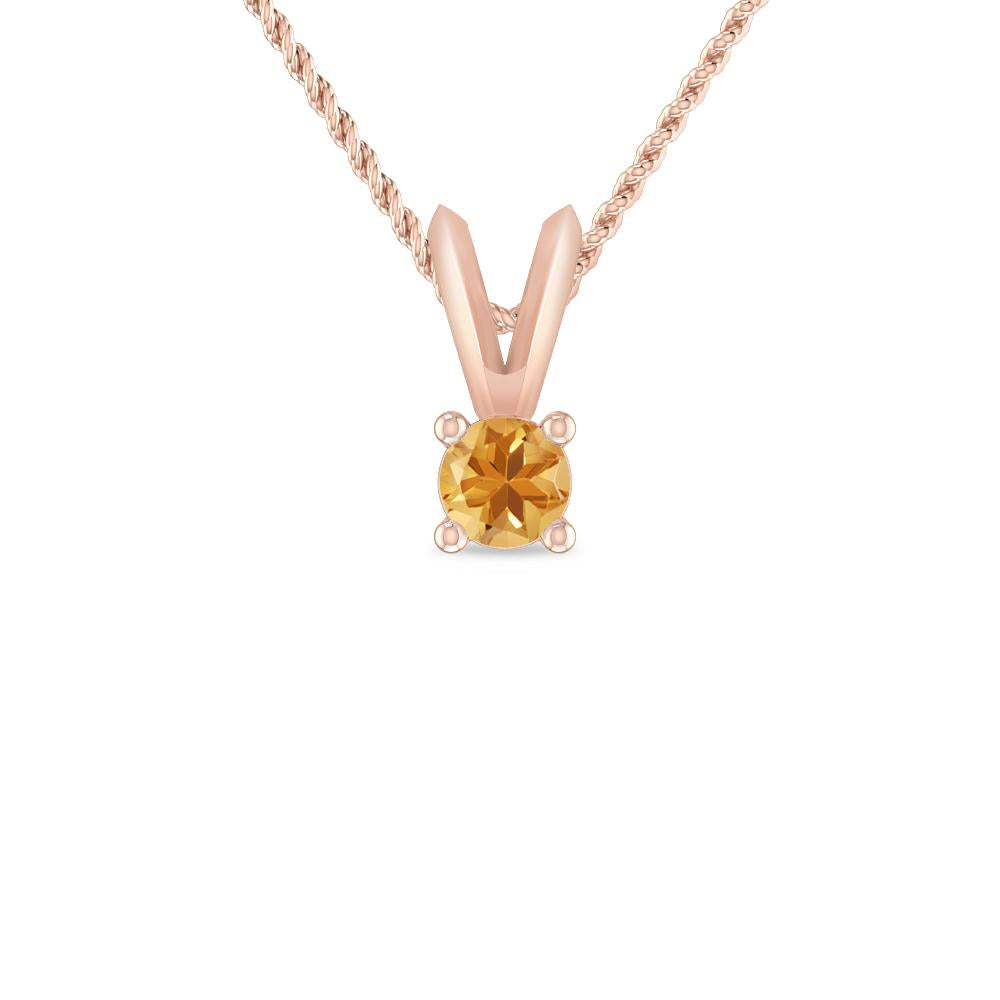 Rose Gold - Citrine