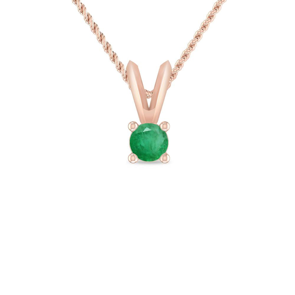 Rose Gold - Emerald