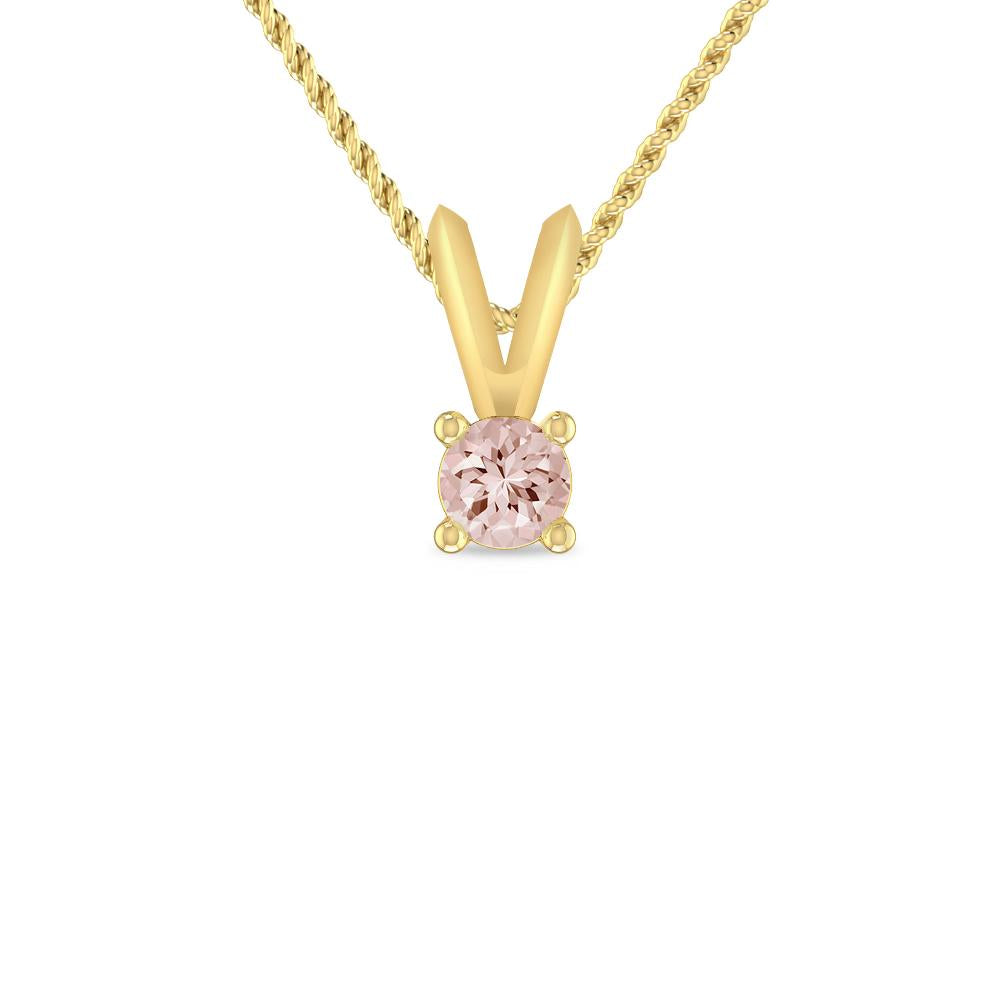 Yellow Gold - Morganite