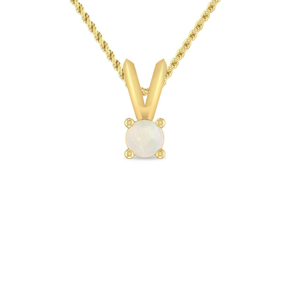 Yellow Gold - Opal