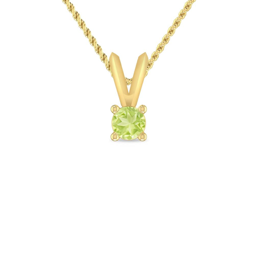 Yellow Gold - Peridot