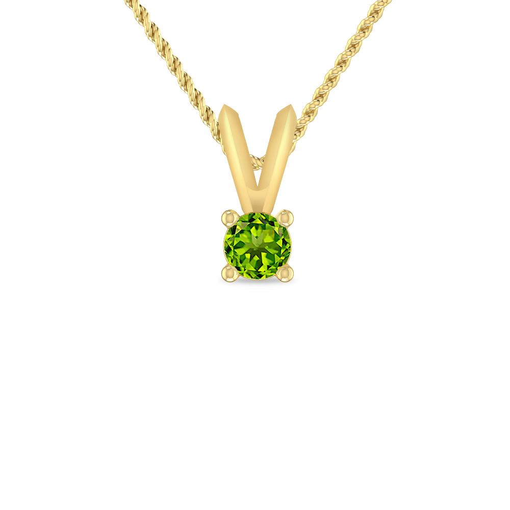 Yellow Gold - Peridot