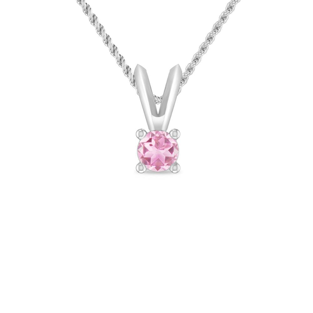 White Gold - Pink Tourmaline