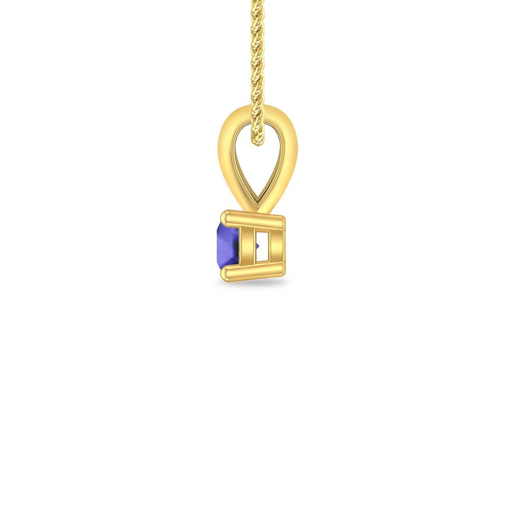 Yellow Gold - Tanzanite