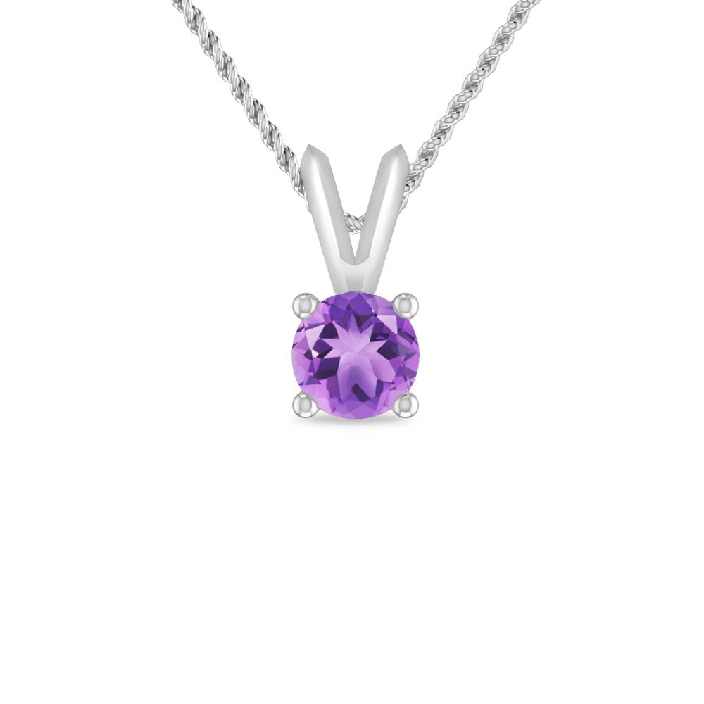 White Gold - Amethyst