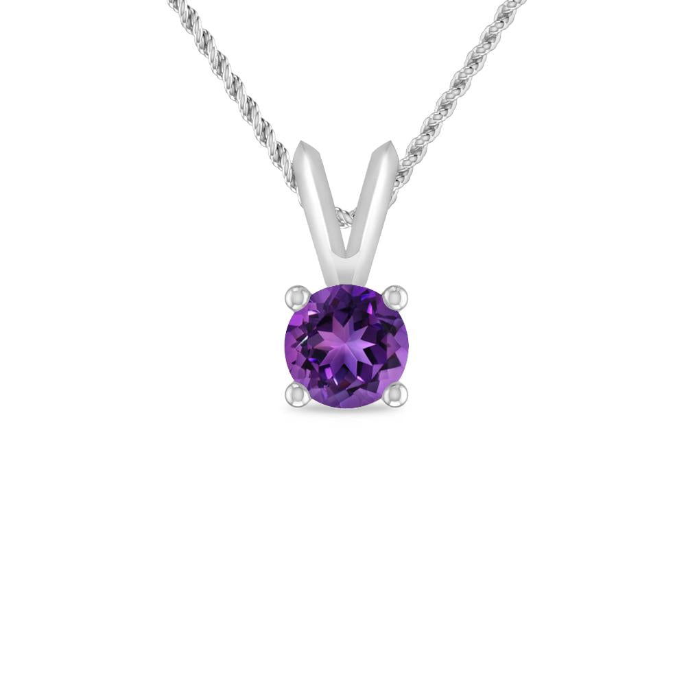 White Gold - Amethyst