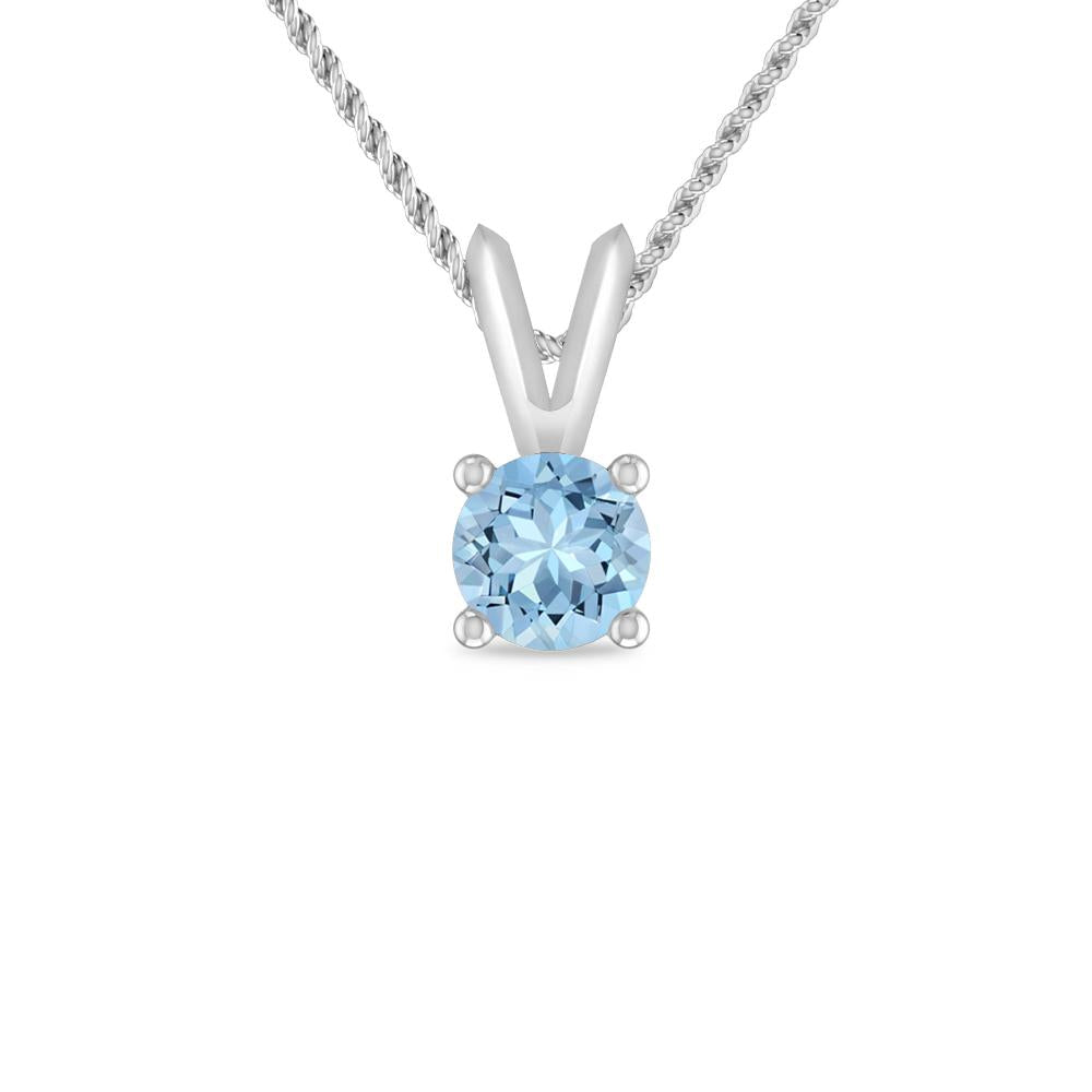 White Gold - Aquamarine