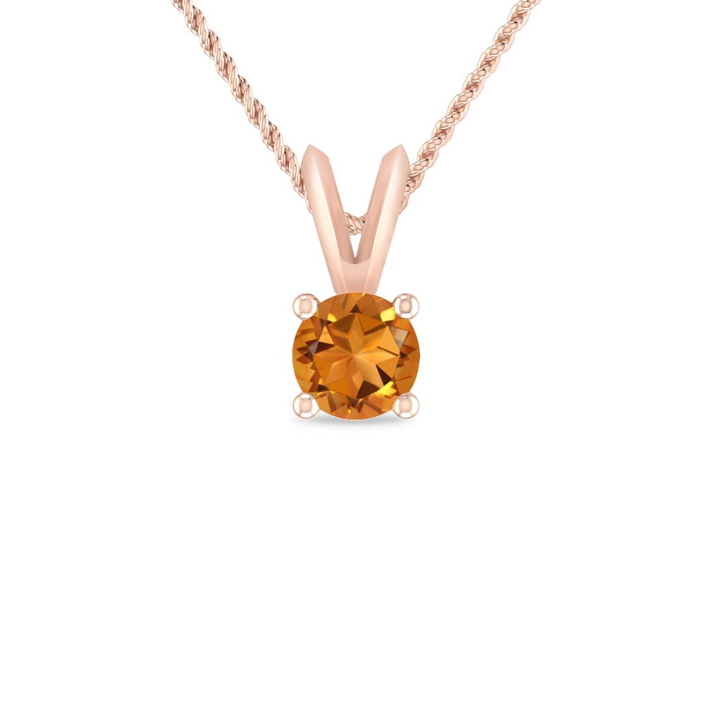 Rose Gold - Citrine