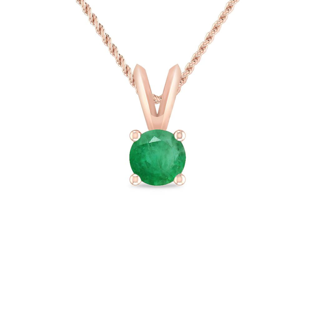 Rose Gold - Emerald