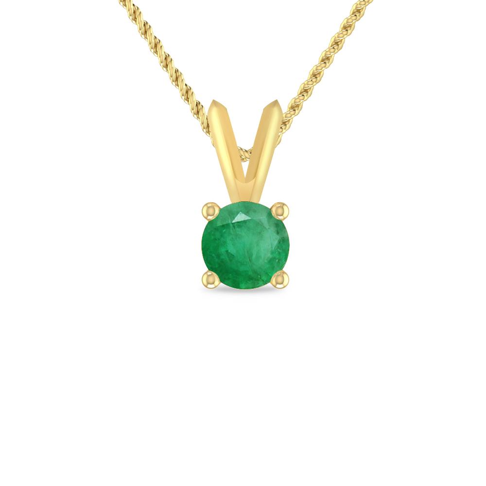 Yellow Gold - Emerald