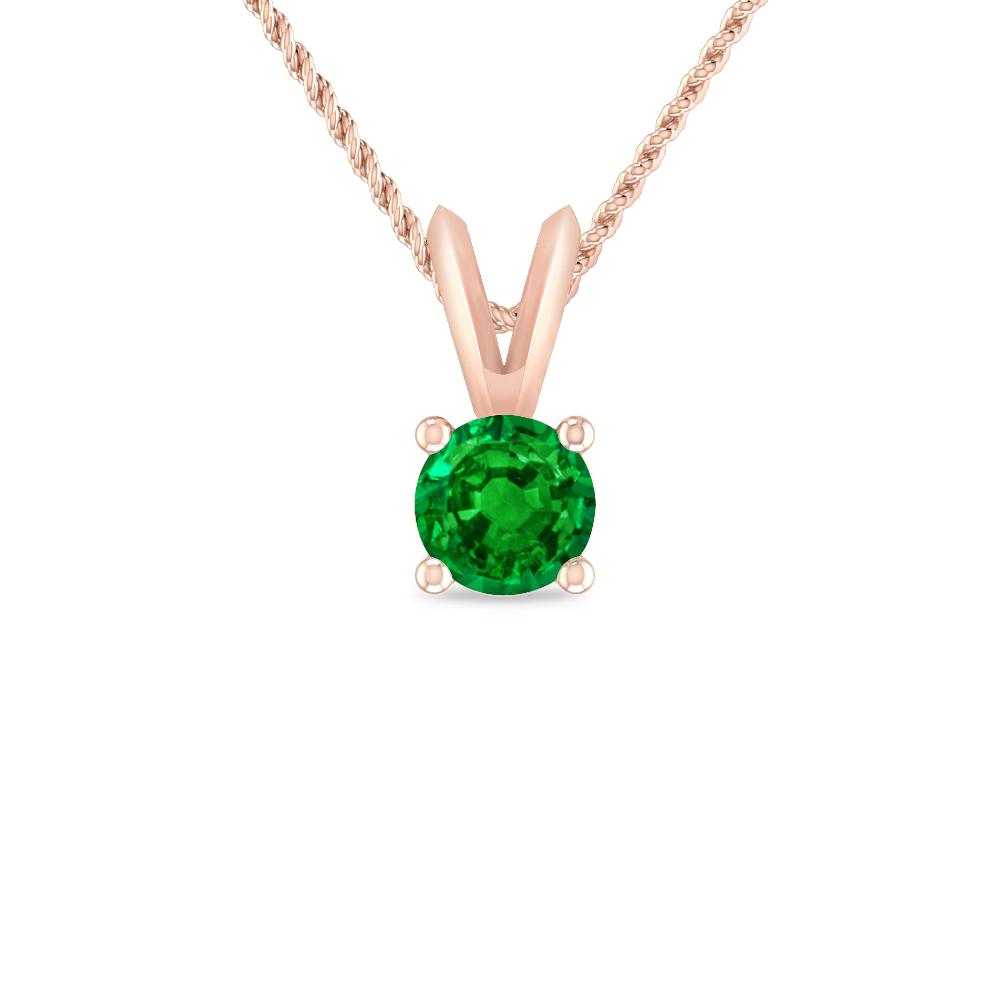 Rose Gold - Emerald