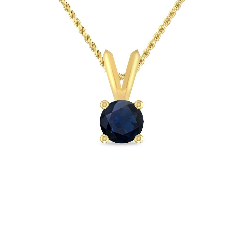 Yellow Gold - Sapphire