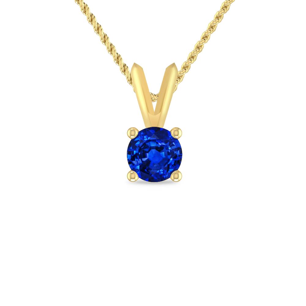 Yellow Gold - Sapphire