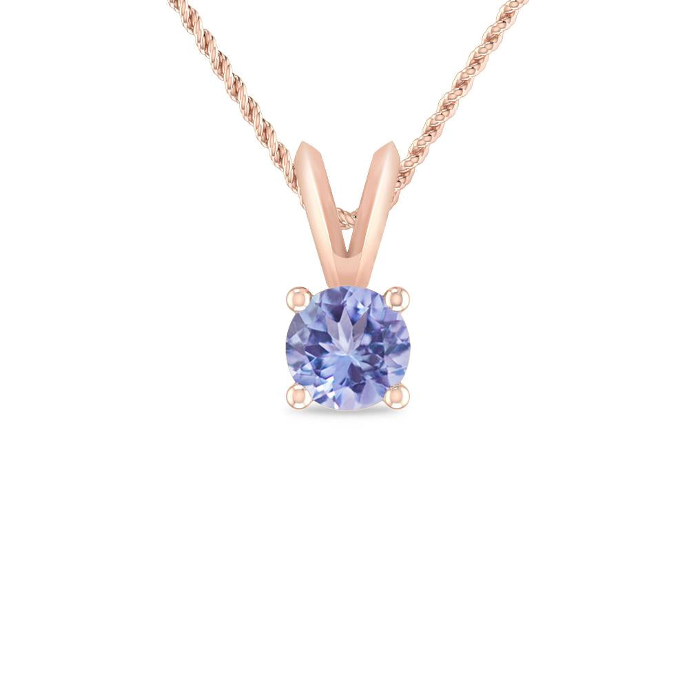 Rose Gold - Tanzanite