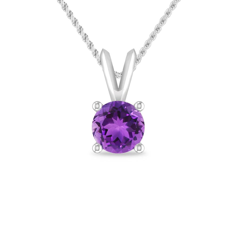 White Gold - Amethyst