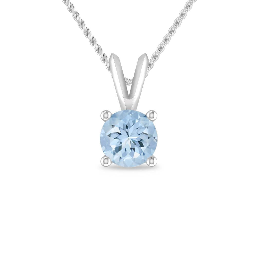 White Gold - Aquamarine