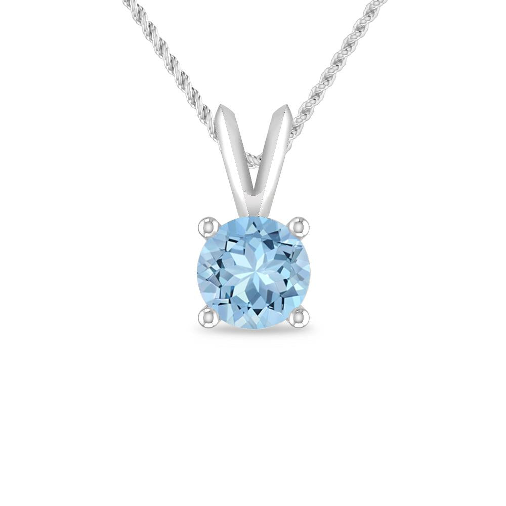 White Gold - Aquamarine