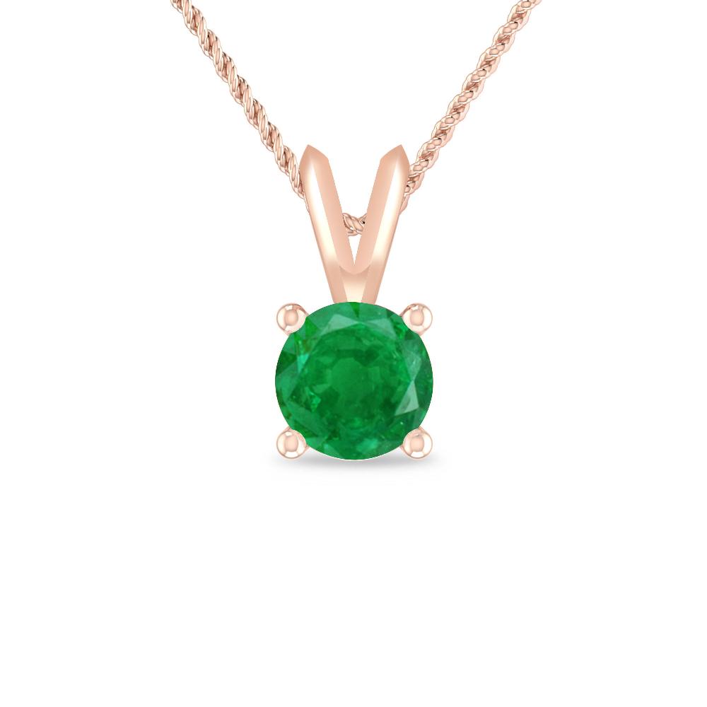 Rose Gold - Emerald