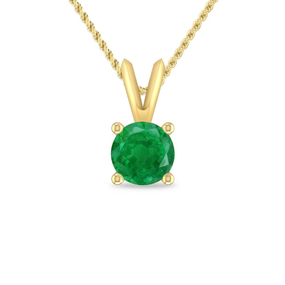 Yellow Gold - Emerald