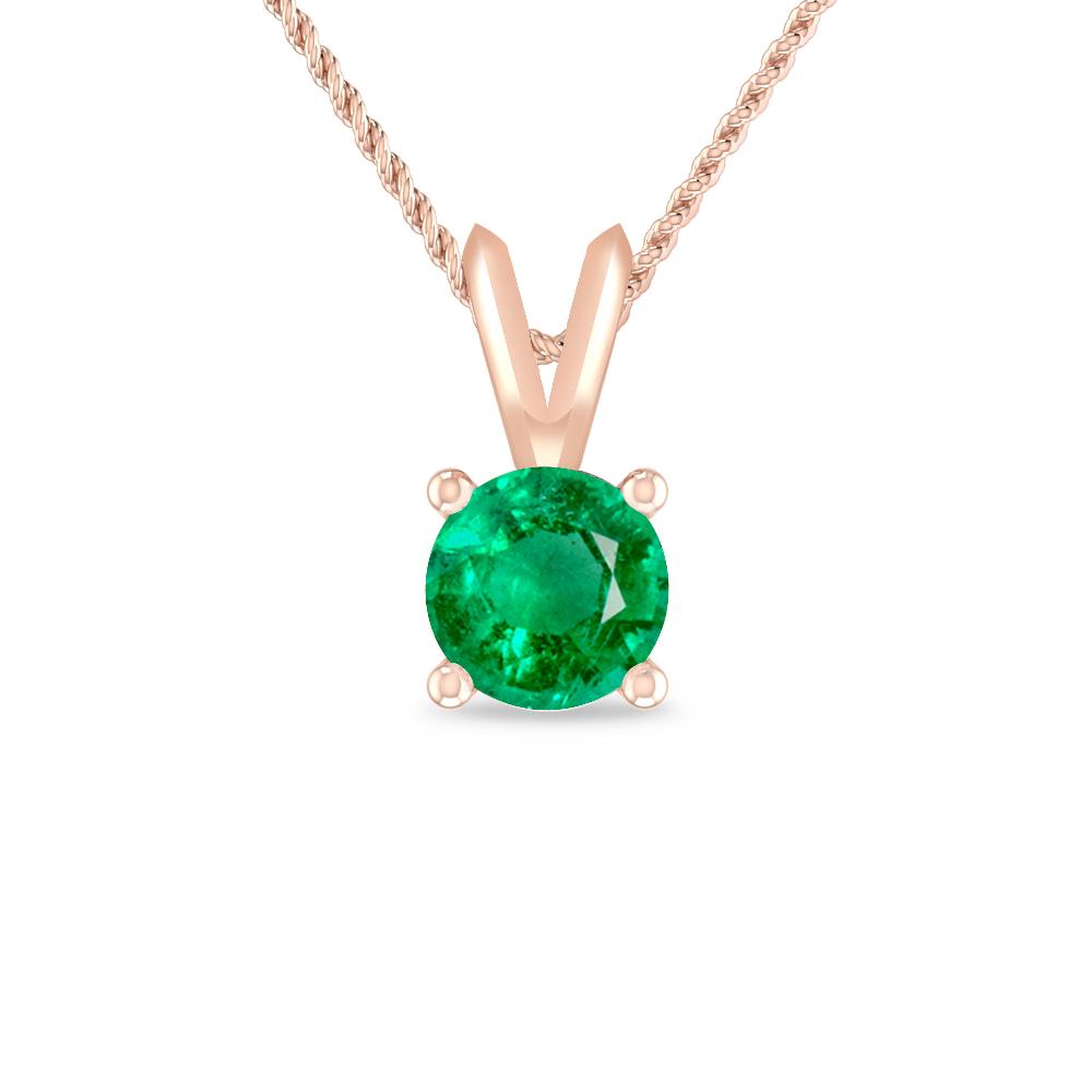 Rose Gold - Emerald