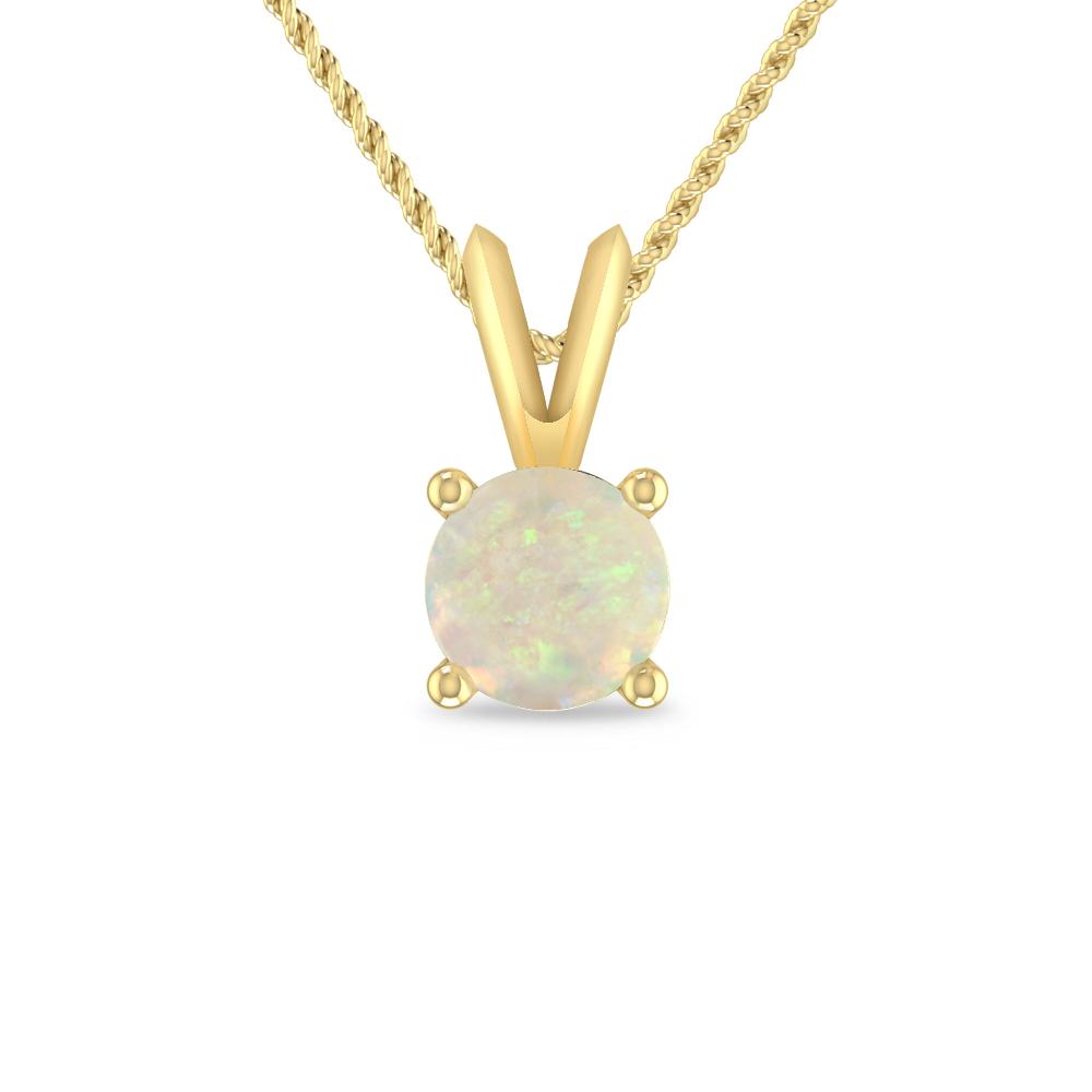 Yellow Gold - Opal