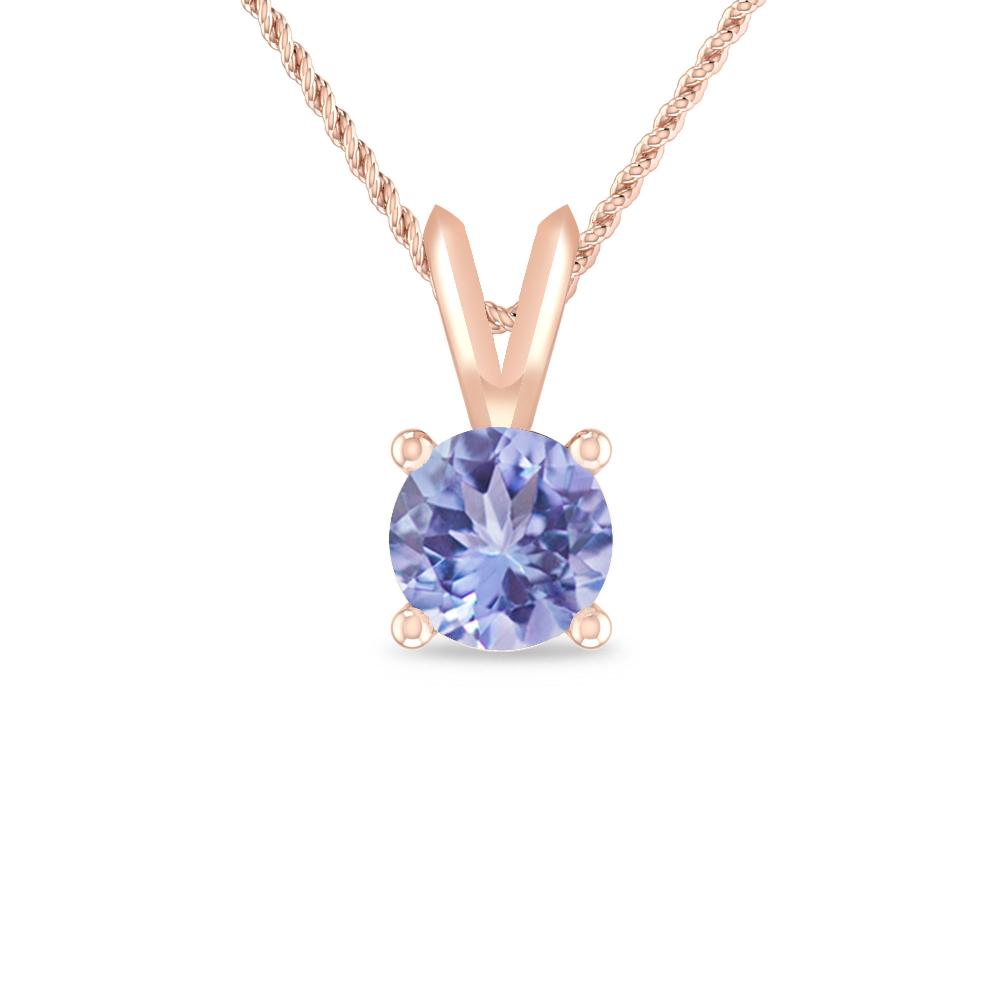 Rose Gold - Tanzanite