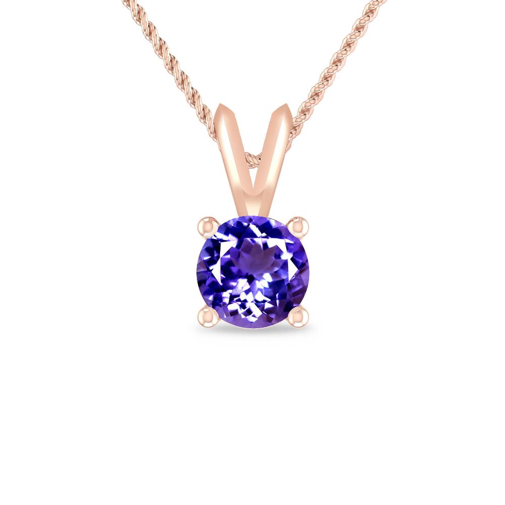 Rose Gold - Tanzanite