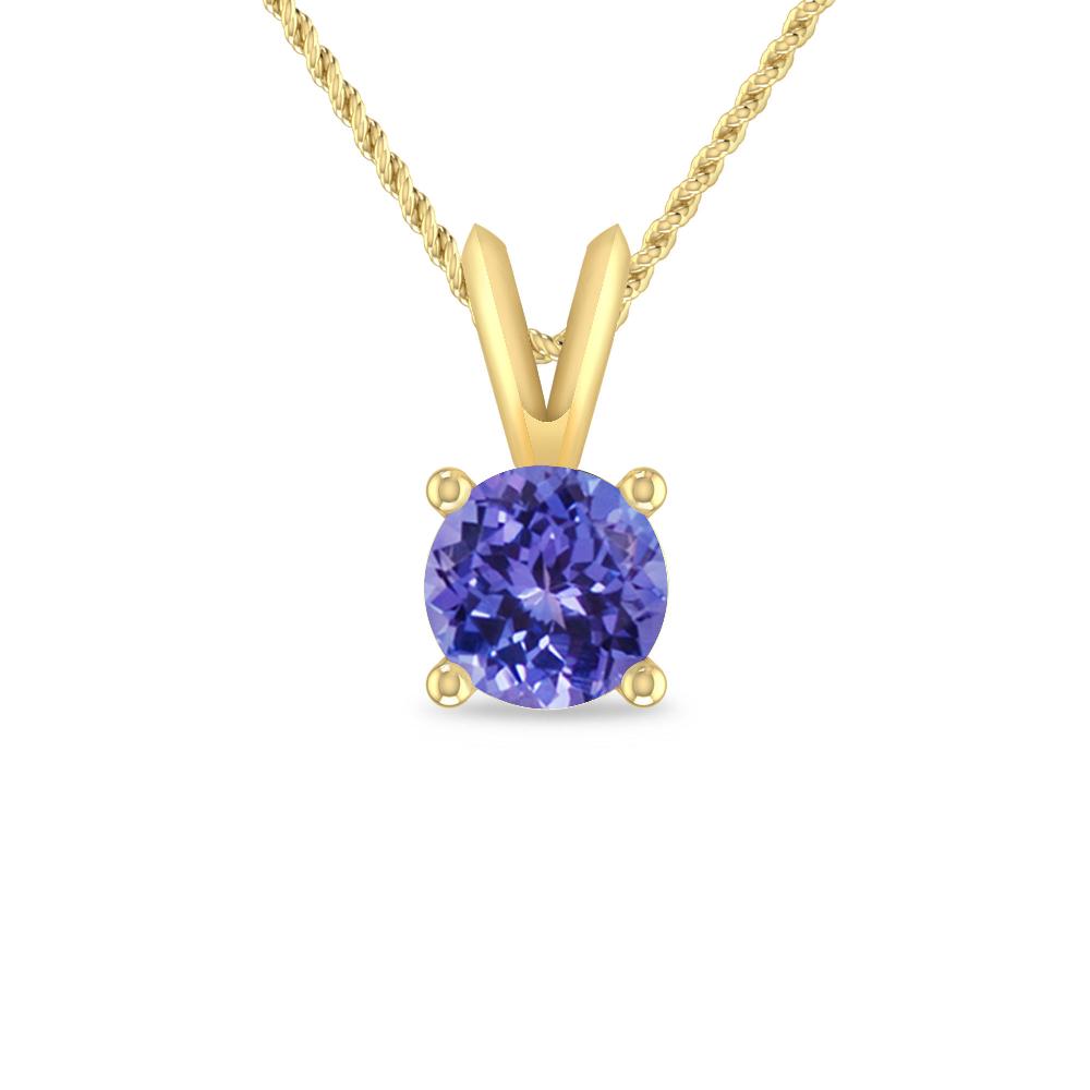 Yellow Gold - Tanzanite