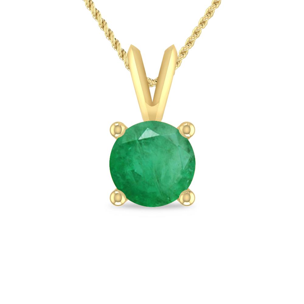 Yellow Gold - Emerald