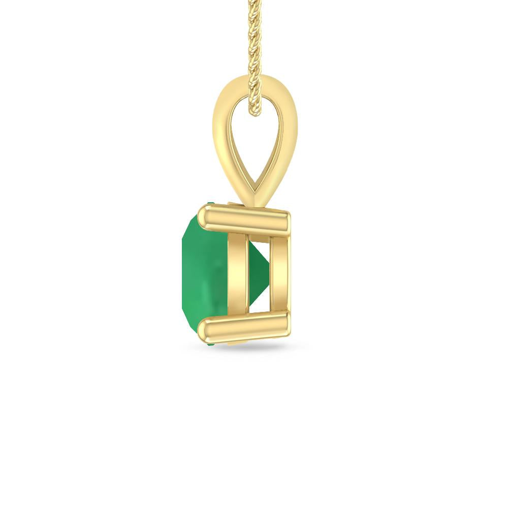 Yellow Gold - Emerald